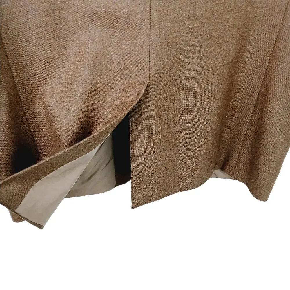 John W Nordstrom Loro Piana 100% Cashmere SZ 44 L-T Camel Brown Blazer Stunning